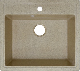 Мойка для кухни Azario Litos CS00078326 прямоуг. 57х50,5 глуб. 20см вып. 3 1/2" (врезная) песочная