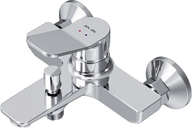 Смеситель для ванны/душа (короткий излив) AM.PM X-Joy F85A10000 хром латунь