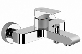 Смеситель для ванны/душа (короткий излив) Gessi Via Solferino 49013-031 хром латунь Водяной