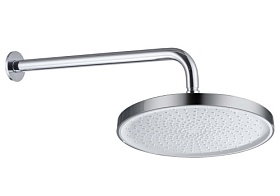 Лейка верхнего душа Aquatek AQ2080CR d260 мм 1 реж. хром круглая Водяной