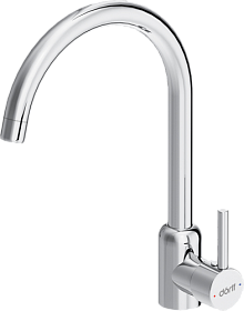 Смеситель для кухни (мойки) Dorff Logic D3007000 хром нерж. сталь