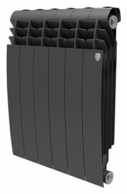 Радиатор биметалл Royal Thermo BiLiner Noir Sable 500 6 секц.