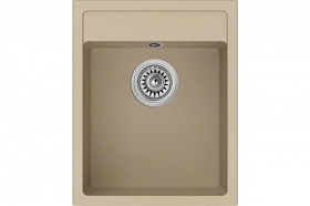 Мойка для кухни Longran Ultra ULS400.500 - 08 Colorado прямоуг. 40х50 глуб. 20см вып. 3 1/2" (врезная) колорадо
