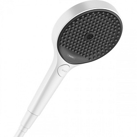 Лейка для душа Hansgrohe Rainfinity 3jet 3-х реж. d132 мм 26865700 белая круглая Водяной
