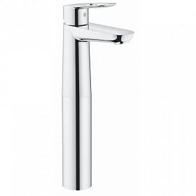 Смеситель для умывальника (раковины) Grohe BauLoop 23764000 хром латунь Водяной