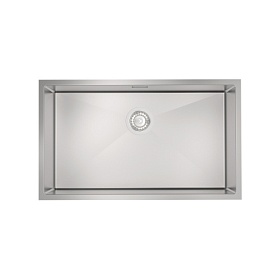 Мойка для кухни Iddis Edifice EDI74S0i77 прямоуг. 74х44 глуб. 20см (толщ.1,2мм) вып. 3 1/2" (врезная, подстольная) хром