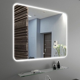 Зеркало Azario Alone Raggio 80х60 LED подсветка CS00078965