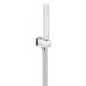 Душевая лейка с шлангом и держателем Grohe Euphoria Cube 26405000 хром