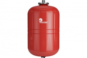 Бак расш. для отопления Wester WRV24 24л, красный