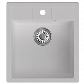 Мойка для кухни Mixline ML-GM28 552182 прямоуг. 45х50 глуб. 19см вып. 3 1/2" (врезная) ультра-белый