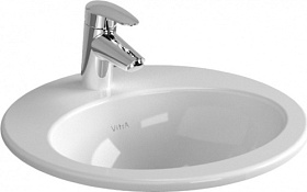 Раковина (умывальник) Vitra S20 53 встраиваемая сверху 5468B003-0001