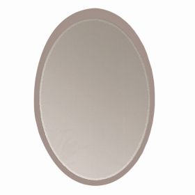 Зеркало Marka One Art Arrondi/Bonne 60 капучино LED подсветка У73234 Водяной