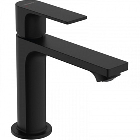 Смеситель для умывальника (раковины) Hansgrohe Rebris E 72557670 чёрный латунь