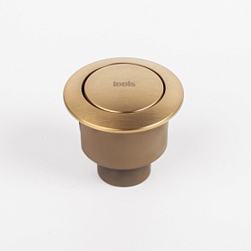 Кнопка слива для арматуры Iddis 1-ур 38 мм бронза 92038BR1AR