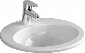 Раковина (умывальник) Vitra S20 48 встраиваемая сверху 5467B003-0001 Водяной