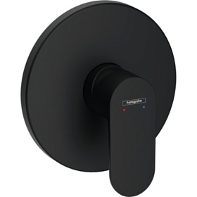 Смеситель для душа (внешняя часть) Hansgrohe Rebris S 72667670 чёрный латунь