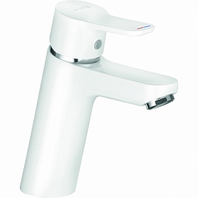 Смеситель для умывальника (раковины) Kludi Pure Easy 372929165 белый латунь Водяной