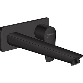 Смеситель для умывальника (раковины) (внешняя часть) Hansgrohe Talis E 71734670 чёрный латунь