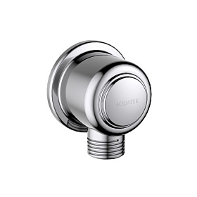 Шланговое подключение для душа Aquatek Классик AQ2461CR латунь хром