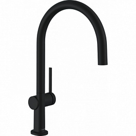 Смеситель для кухни (мойки) Hansgrohe Talis M54 72804670 чёрный латунь