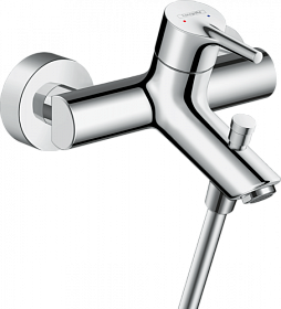Смеситель для ванны/душа (короткий излив) Hansgrohe Talis S 72400000 хром латунь