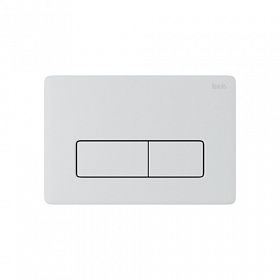 Кнопка смыва (клавиша) для инсталляции Iddis Unifix 010 прямоугольная белая глянец UNI10W0i77 Водяной