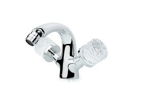 Смеситель для биде Boheme Crystal 276-CRST хром латунь Водяной
