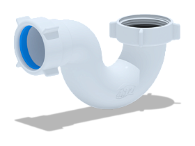 Сифон для ванны вып. 1 1/2" х 40 АНИ Пласт без выпуска E100