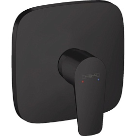 Смеситель для душа (внешняя часть) Hansgrohe Talis E 71765670 чёрный латунь