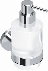 Дозатор жидкого мыла 0,2 л стекло/металл AM.PM X-Joy A85A36900 хром/белый
