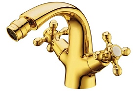 Смеситель для биде Boheme Tradizionale Oro 296 золото латунь Водяной