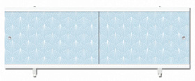 Экран (панель) фронтальный 168 Метакам Кварт универсальный ЭКЗИ55 пластик голубой иней Водяной