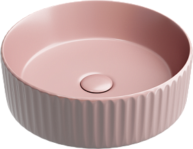 Раковина (умывальник) Ceramica Nova Element 36 розовая накладная (чаша на столешницу) CN6057MP Водяной