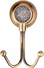 Крючок 2-ой Boheme Royal Cristal 10926-BR бронза