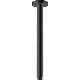 Кронштейн для лейки верхнего душа Hansgrohe Vernis Blend 27805670 длина 300 мм чёрный латунь