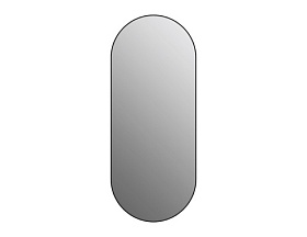 Зеркало Cersanit Eclipse Smart 50*122 черное LED подсветка 64151 Водяной