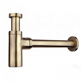 Сифон для раковины вып. 1 1/4" х 32 Alca Drain Design Antic без выпуска A400ANTIC