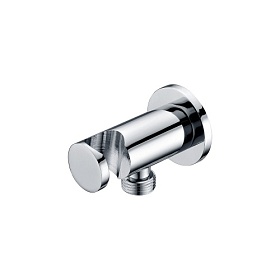 Шланговое подключение для душа с держателем для лейки Aquatek AQ2455CR латунь хром хром
