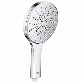 Лейка для душа Grohe Rainshower SmartActive 3-х реж. d130 мм 26574000 хром круглая Водяной