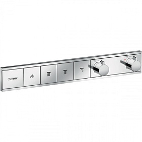 Смеситель для душа термостат (внешняя часть) Hansgrohe RainSelect 15382000 хром латунь