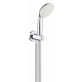 Душевая лейка с шлангом и держателем Grohe Tempesta New 26406001 хром