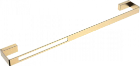 Полотенцедержатель штанга 60 см Boheme Q 10942-MG золото