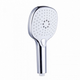 Лейка для душа Azario Nevo 3-х реж. d115 мм AZ-15783019 хром квадратная Водяной