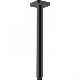 Кронштейн для лейки верхнего душа Hansgrohe Vernis Shape 26407670 длина 300 мм чёрный латунь