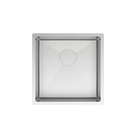 Мойка для кухни Iddis Edifice EDI44S0i77 прямоуг. 44х44 глуб. 20см (толщ.1мм) вып. 3 1/2" (подстольная) хром