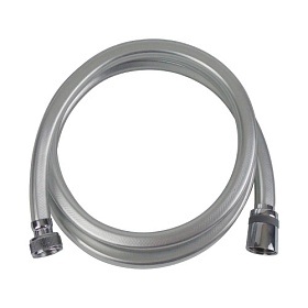 Шланг для душа 150 см имп/конус Lemark LE8053P полимер. с защитой от перегибов квадратное сечение хром