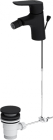 Смеситель для биде Damixa Jupiter 770240300 чёрный латунь