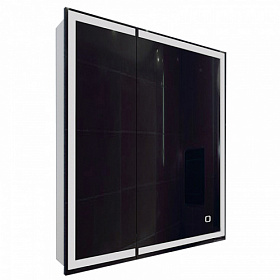 Зеркало-шкаф Azario Minio 1Л 70 белое LED подсветка CS00075843 Водяной