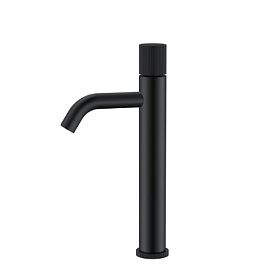 Смеситель для умывальника (раковины) Boheme Stick Matt Black Linea 122-BB.3 чёрный латунь