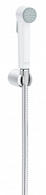 Лейка гигиеническая с держателем и шлангом Grohe Tempesta-F 26356IL0 белая/хром Водяной